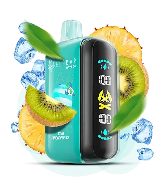 Elf Bar Raya D3 - Kiwi Pineapple Ice
