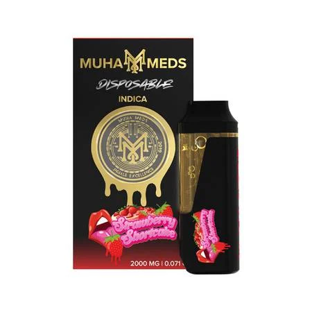 Strawberry Cough Muha Meds Disposable