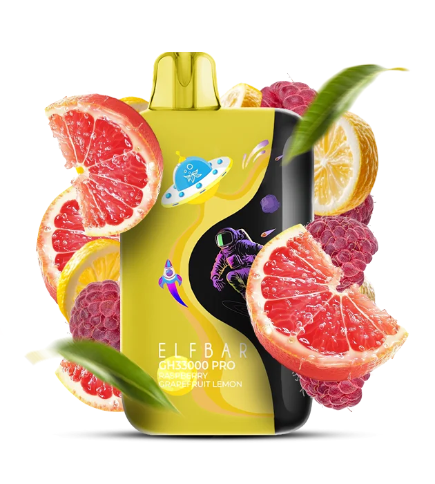 Elf Bar GH33000 Pro - Raspberry Grapefruit Lemon
