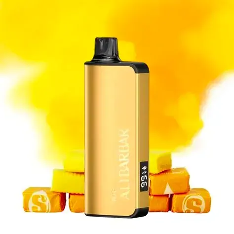 ALIBARBAR INGOT 9000 PUFFS – Yellow Starburst