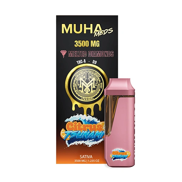 MUHA MEDS CITRUS TSUNAMI 3500 MG DISPOSABLE| SATIVA