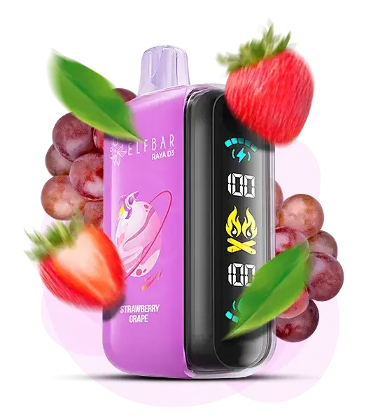 Elf Bar Raya D3 - Strawberry Grape