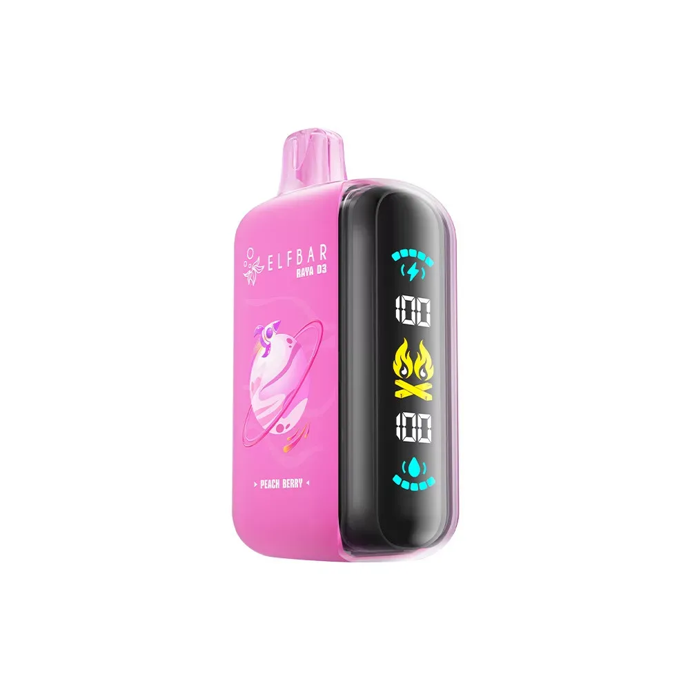 ELF BAR Raya D3 Peach Berry