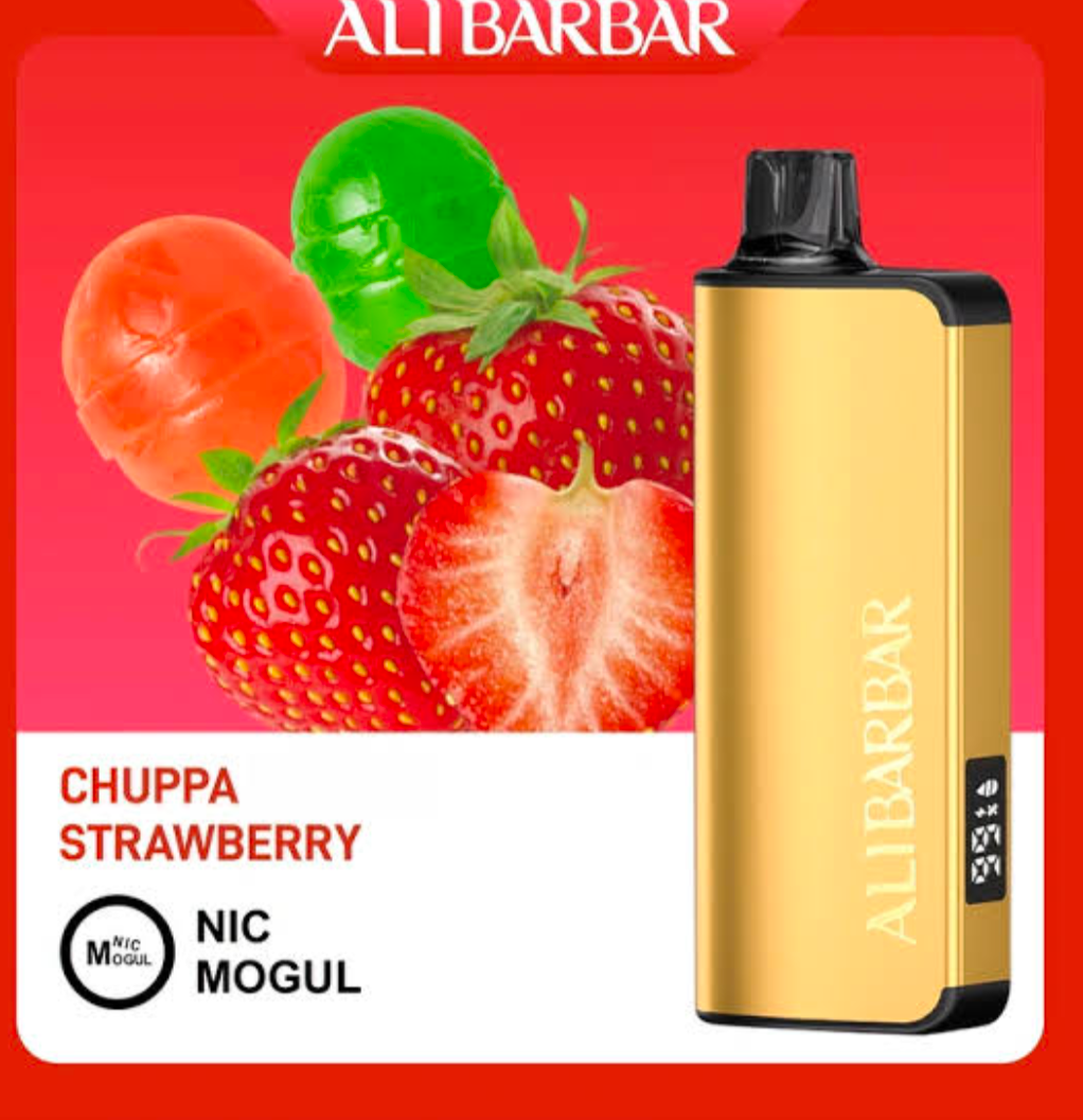 ALIBARBAR INGOT 9000 PUFF – CHUPA CHUPS STRAWBERRY
