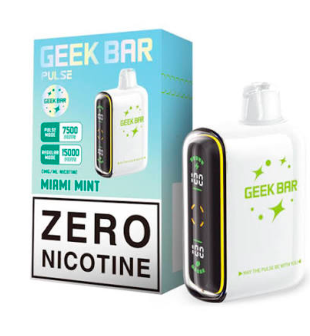 Miami Mint (Zero Nicotine) Geek Bar Pulse X 25000
