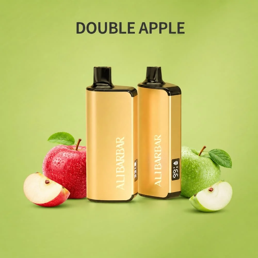 ALIBARBAR INGOT 9000 PUFF – DOUBLE APPLE