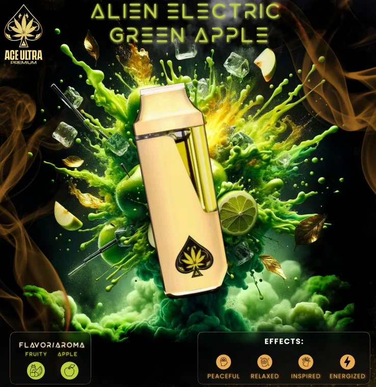 ACE ALIEN ELECTRIC GREEN APPLE